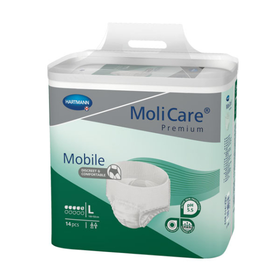 MoliCare Mobile гащи 5 капки размер L х 14 166001Hartmann