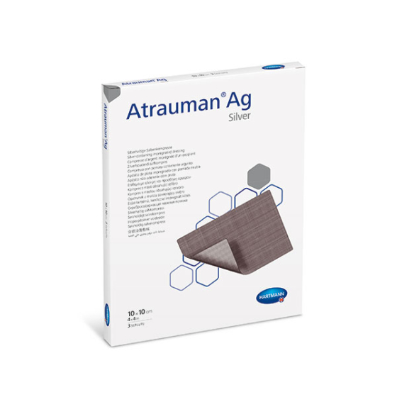 Атрауман Ag превръзка сребърна 10/10см х3