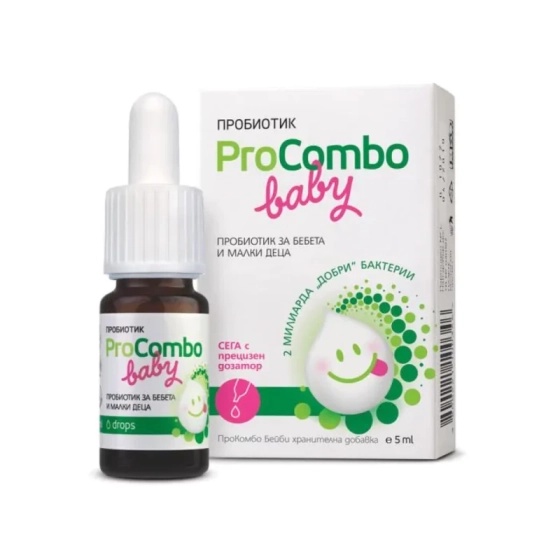 ProCombo Baby пробиотик на капки за бебета и малки деца 5мл Vitaslim Innove