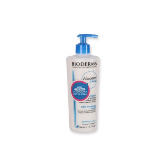 Bioderma Atoderm Ултра крем за лице и тяло без аромат 500мл