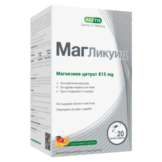 Маг ликуид 815мг сашета х 20