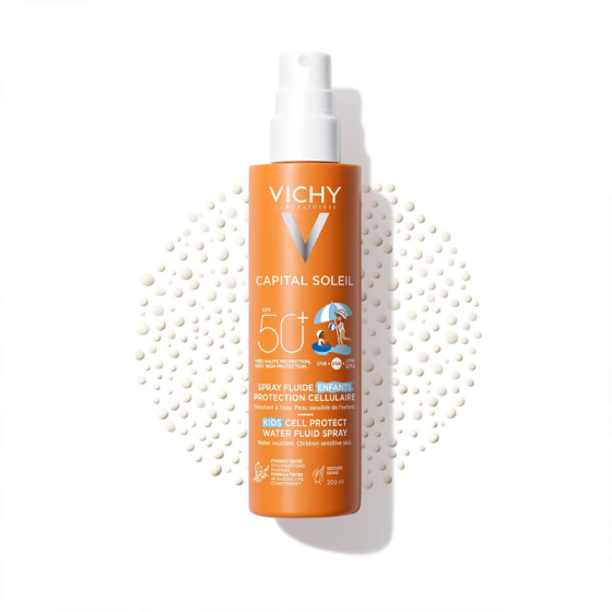 Vichy Soleil SPF 50+ cell protect флуиден спрей за деца 200 мл 810838