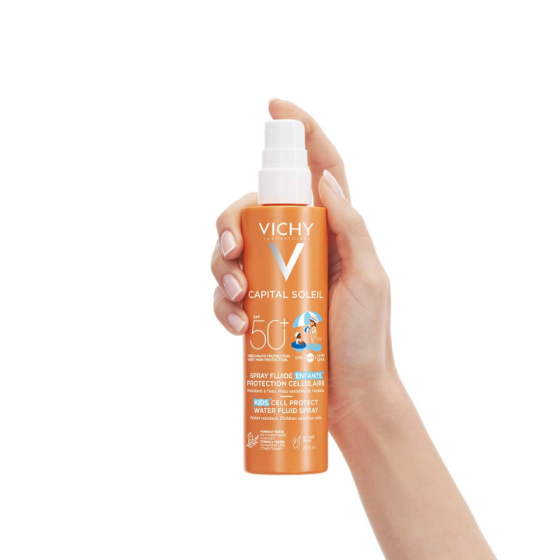 Vichy Soleil SPF 50+ cell protect флуиден спрей за деца 200 мл 810838