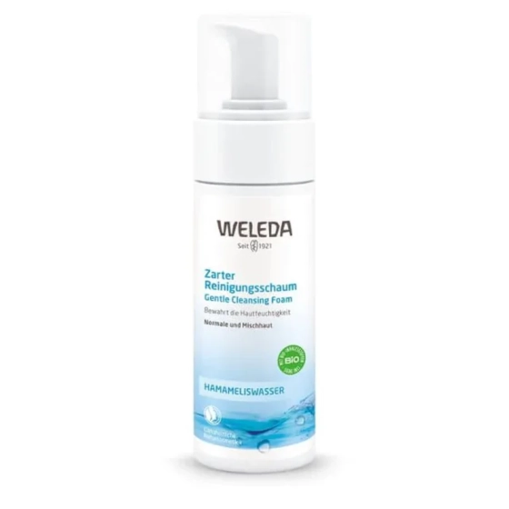 Weleda нежна почистваща пяна за нормална и комбинирана кожа 150 мл