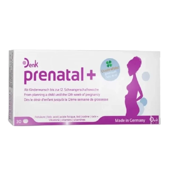 Prenatal таблетки за бременни х30 Denk Pharma Годен до 26.02.2026г.