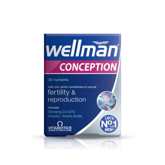 Wellman Conception за фертилност при мъже x 30 таблетки Vitabiotics