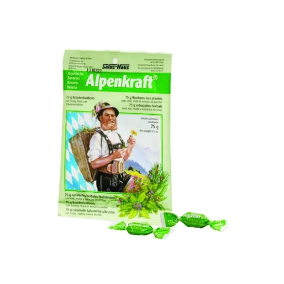 Билкови бонбони Alpenkraft 75 г