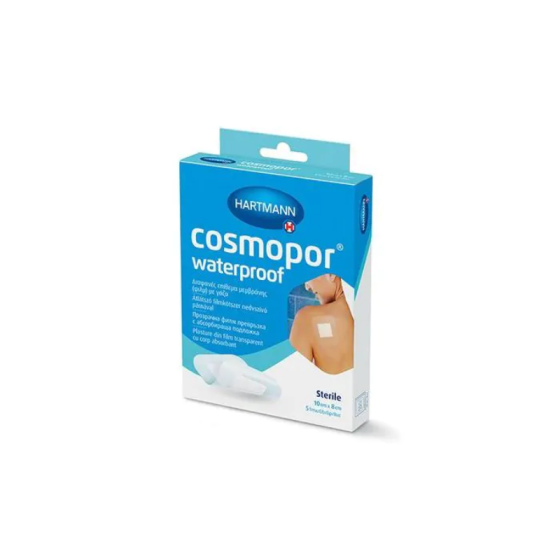 Cosmopor водоустойчив пластир 10/8см х 5 901984 Hartmann