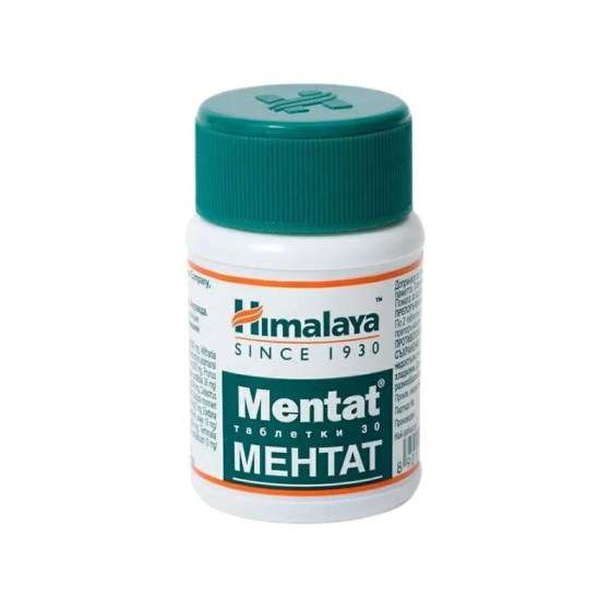 Ментат таблетки грижа за мозъчната дейност х30 Himalaya