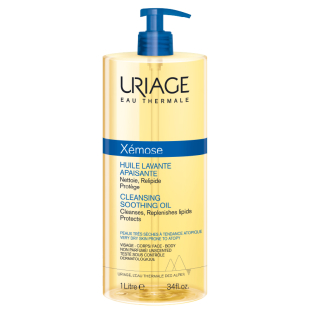 Uriage Xemose C8+ почистващо гел-олио 1000мл