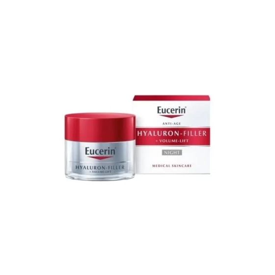 Eucerin hyaluron filler + volume нощен крем 50мл