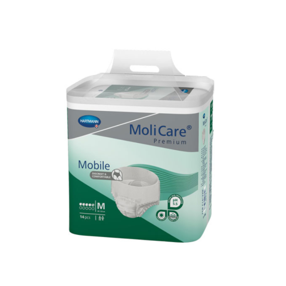 MoliCare Mobile гащи 5 капки размер M х 14 166000 Hartmann